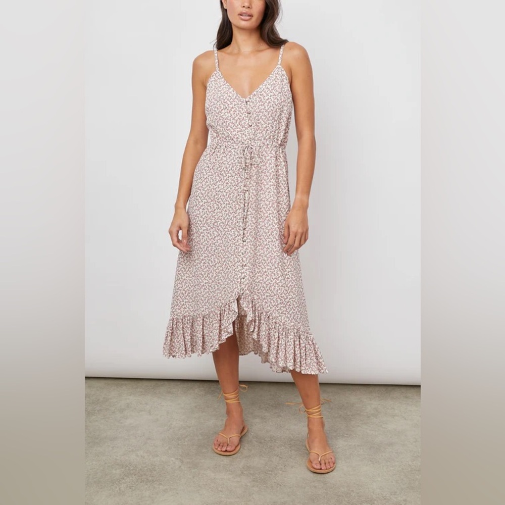 Rails Frida Dress in Garden Party mid length XS
